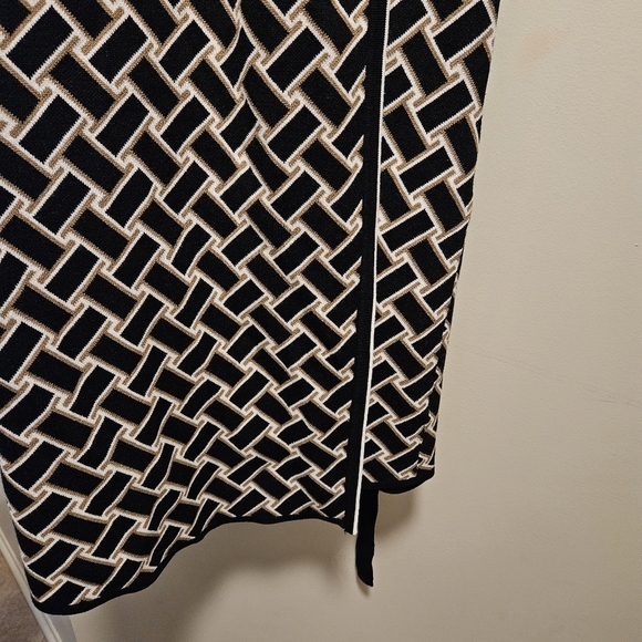 Diane Von Furstenberg x Target Collared Vintage Weave Sweaterknit Wrap Dress S. - Picture 9 of 16